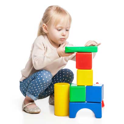 Children's physical therapy by creative play during early intervention